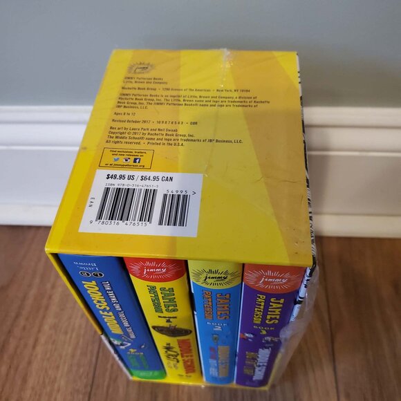 New Middle School Boxed Set By James Patterson Books - Picture 6 of 6